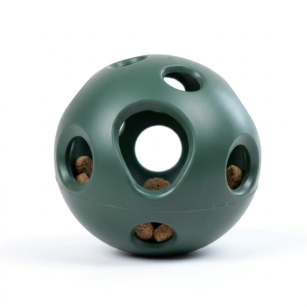DyreSmart godbitball til aktivisering av hund i bruk