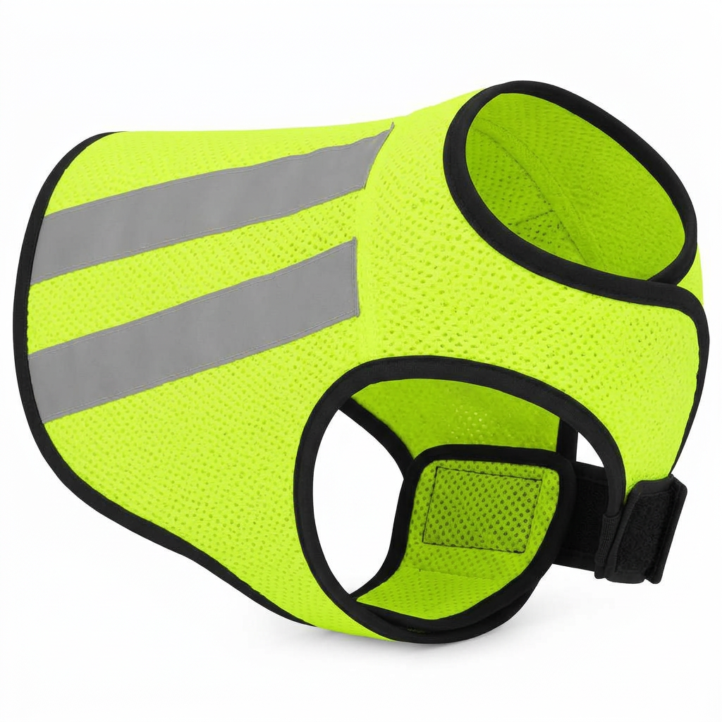 DyreSmart refleksvest til hund i bruk