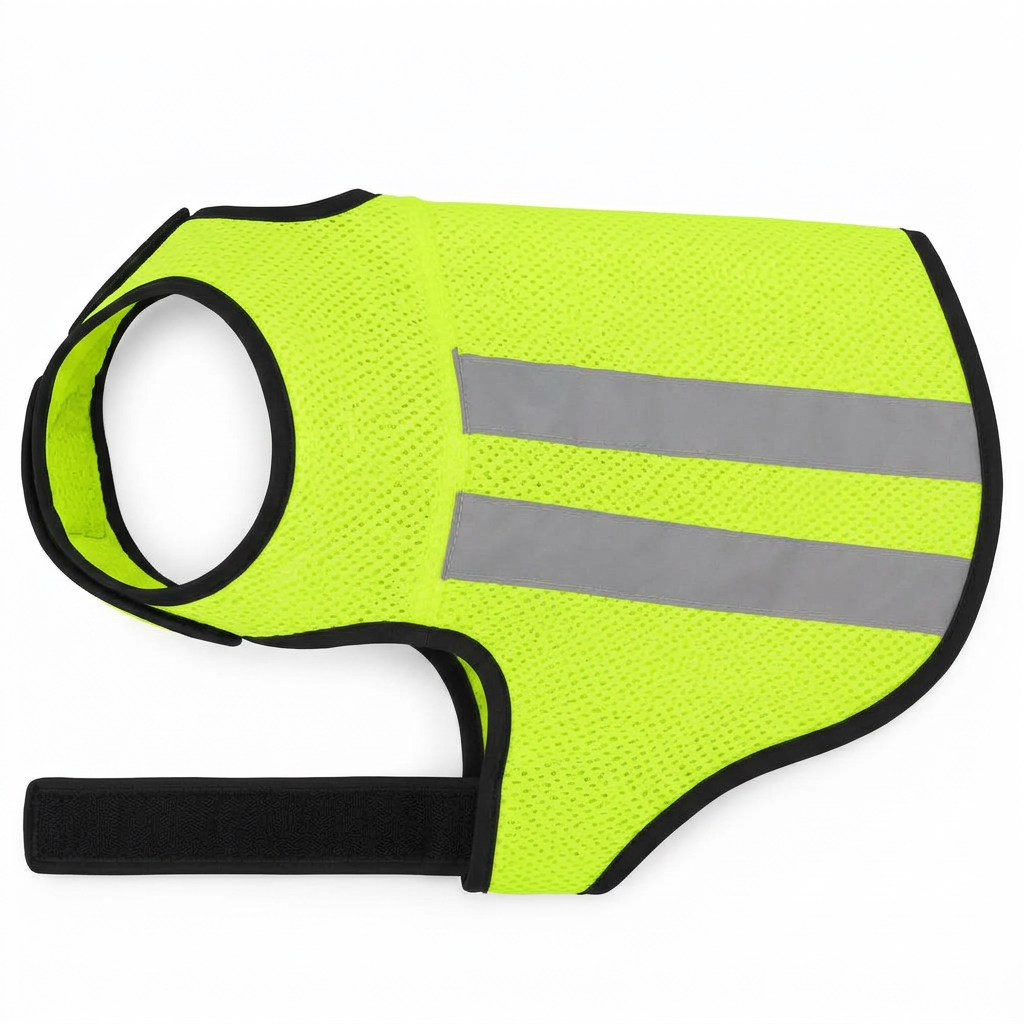 DyreSmart refleksvest til hund sett fra siden
