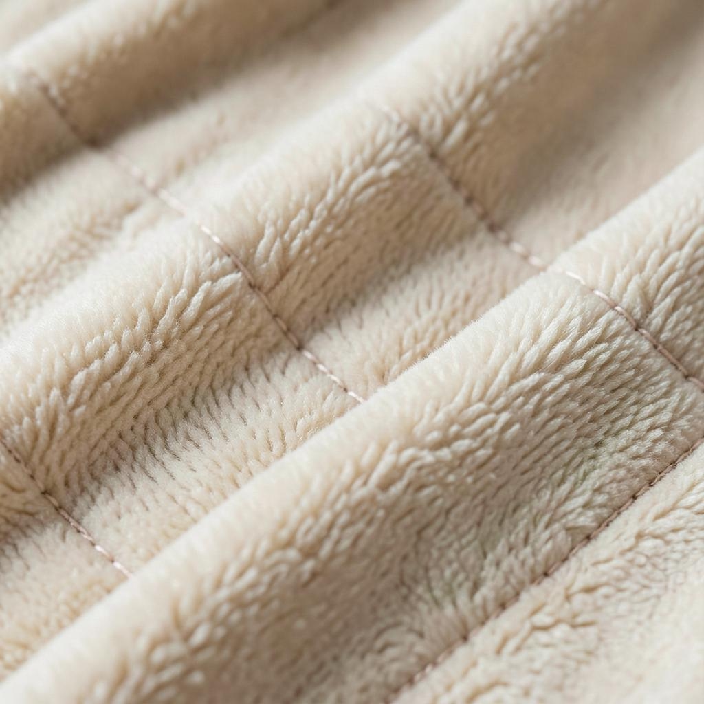 DyreSmart kosepledd i fleece til hund og katt sett fra siden